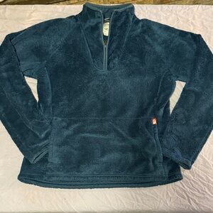 The North Face Women's Med Blue Fleece Hoodie